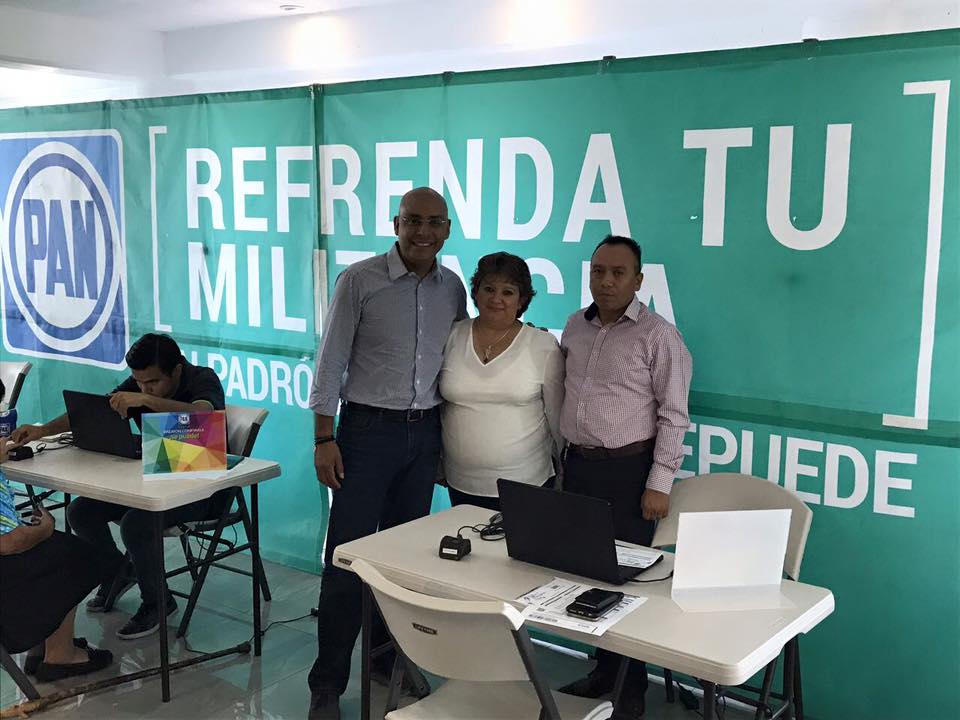 PANCHO Y MARCOS REFRENDAN MILITANCIA