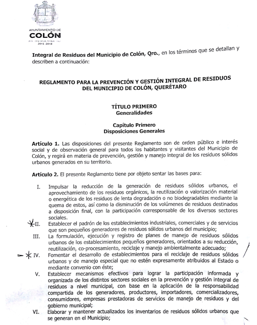 Concesionará basura Colón