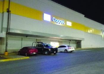 Asalto a tienda Coppel