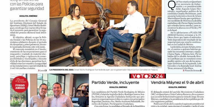 Portada 26 de marzo de 2024