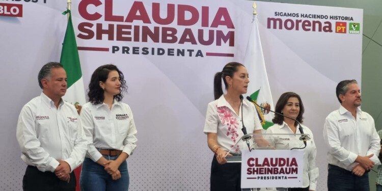 Claudia Sheinbaum presenta en Querétaro proyecto República de y para las mujeres
