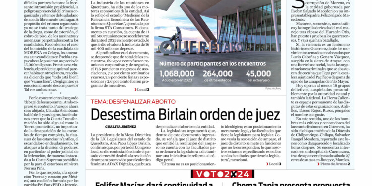 Portada 1 de mayo de 2024