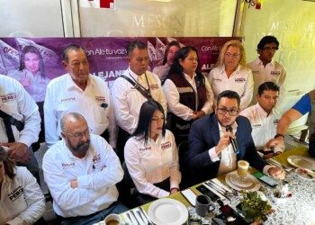 Denuncian violencia de brigadistas del Verde contra candidata de Morena en Huimilpan