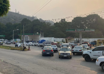 Caos por desabasto de gasolina en Chiapas
