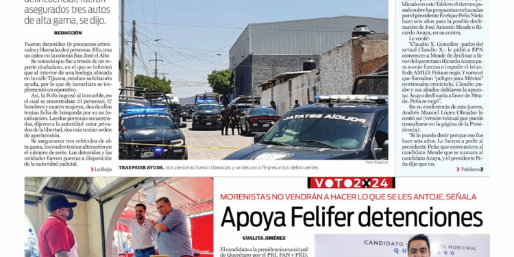 Portada 17 de mayo de 2024