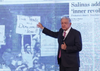 Descarta AMLO pedir a Sheinbaum agilizar ‘Plan C’