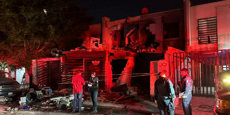 Explosión e incendio deja 34 casas dañadas y 10 heridos