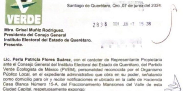 DESCONOCE PVEM A MAX E INZUNZA