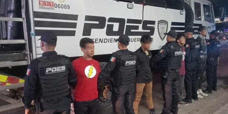 POES detiene a banda de asaltantes en la capital