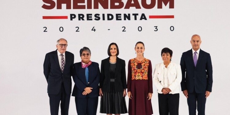 Presidenta anuncia secretarios