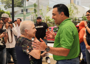 Entrega Luis Nava el Parque Lineal de la colonia La Estrella
