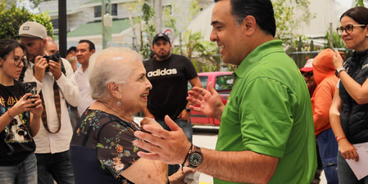 Entrega Luis Nava el Parque Lineal de la colonia La Estrella