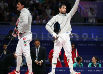 Gibrán Zea celebra primer triunfo mexicano en París 2024