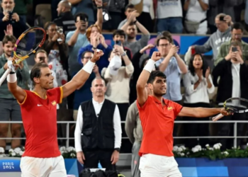 Avanzan Nadal y Alcaraz con trabajo en los dobles de JO