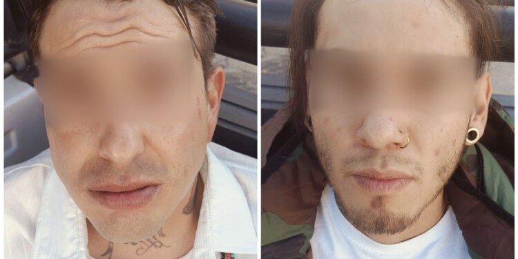  POES detiene a dos hombres por delitos contra la salud