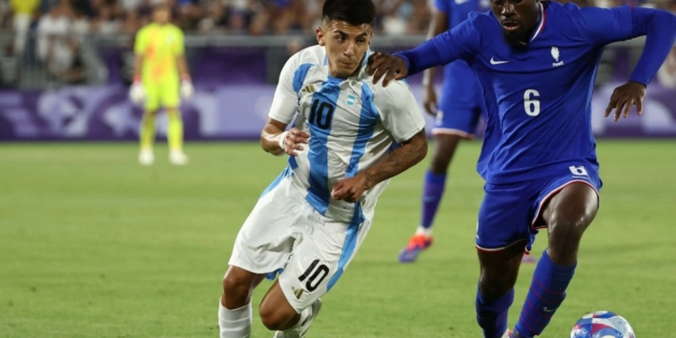 Francia elimina a Argentina del futbol olímpico
