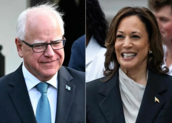 Elige Harris a Tim Walz como candidato a Vicepresidente