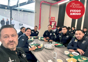 Convivió Kuri en el comedor del Rhino