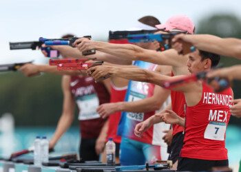 Emiliano Hernández logra cuarto lugar en Pentatlón