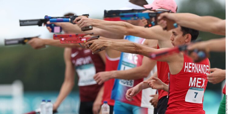 Emiliano Hernández logra cuarto lugar en Pentatlón