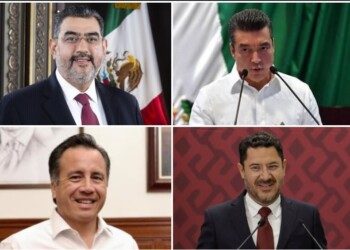 Irán Gobernadores morenistas salientes a Gobierno de CSP