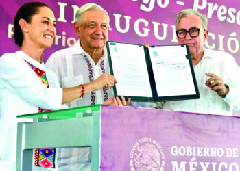 Respaldan AMLO y Sheinbaum al Gobernador Rubén Rocha