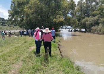 Hallan cuerpo de menor en presa en Amealco