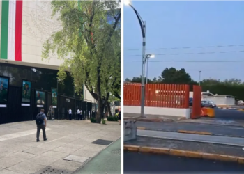 Levantan plantones en San Lázaro y Senado 