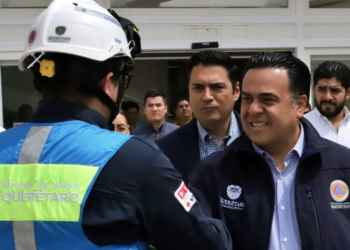 Por simulacro nacional, evacuaron Palacio de Gobierno en 2.44 minutos