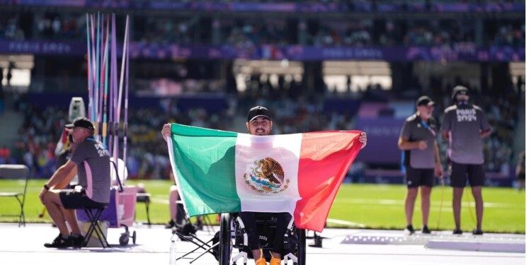 Lanzó Édgar Fuentes la jabalina a la Plata de París 2024