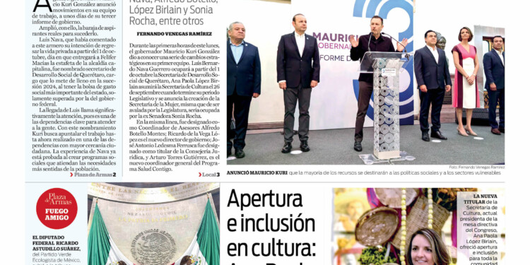 Portada 3 de septiembre de 2024