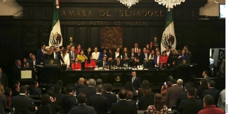 Aprueban Morena y aliados reforma judicial en Senado