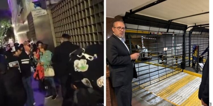 Bloquean accesos del CJF y encierran a consejeros