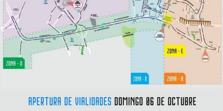 Cierres viales por el Querétaro Maratón desde este sábado