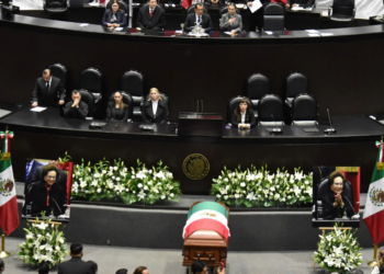 Rinden homenaje luctuoso a Ifigenia Martínez 