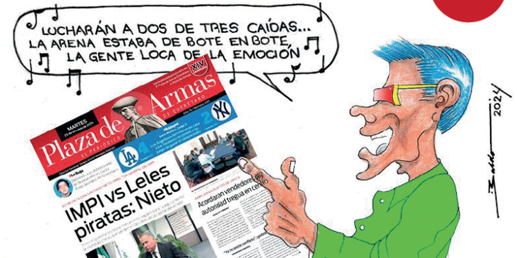 Lucharán a dos de tres caídas…