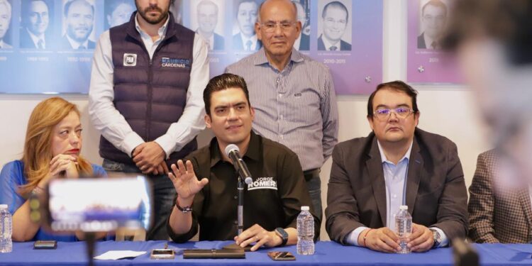 “No nos estamos matando por la dirigencia nacional del PAN”, asegura Jorge Romero