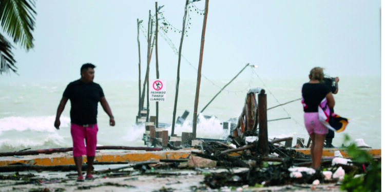 Causa ‘Milton’ inundaciones en QR, Campeche y Yucatán