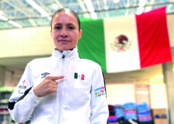Jannet Alegría de parataekwondo, busca cambiar vidas con el deporte