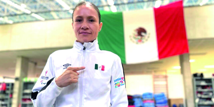 Jannet Alegría de parataekwondo, busca cambiar vidas con el deporte