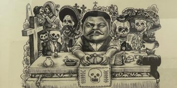 Se inauguró exposición del monero Rocha
