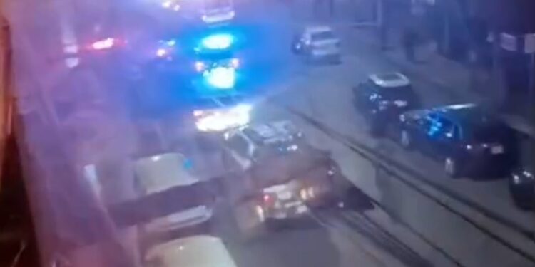 Registran movimiento policiaco en Circunvalación
