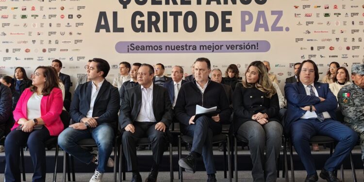 ¡Queretanos al grito de paz!