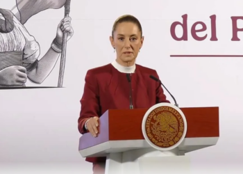 Presume Sheinbaum golpe a fentanilo: eran 20 millones de dosis