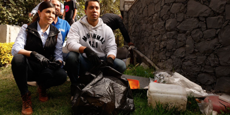 Participa Felifer en saneamiento de Río Querétaro