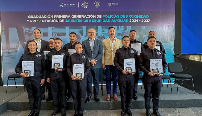 Más policías capacitados para El Marqués, ofrece el edil Rodrigo Monsalvo