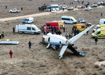 Acusan a Rusia por caída de avión en Kazajistán