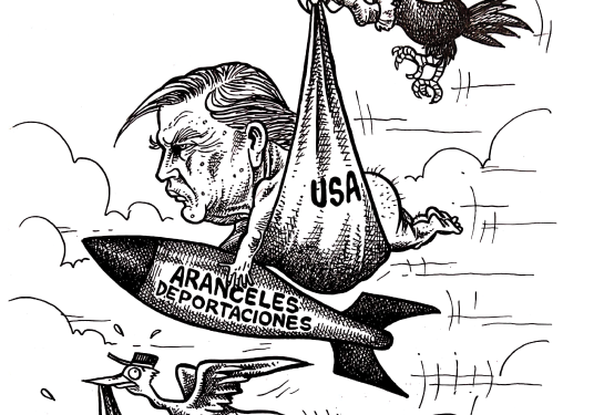 ¡Ahí viene!