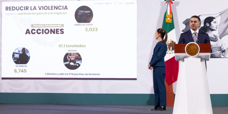 Gobierno asegura 61.1 toneladas de droga