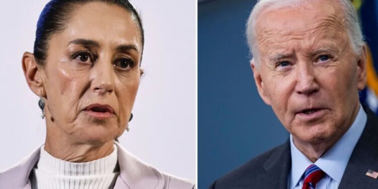 Biden agradece apoyo de Sheinbaum en incautación de fentanilo